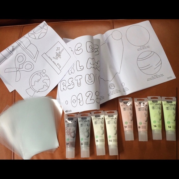 Window clings paint set - Picture 2 of 5